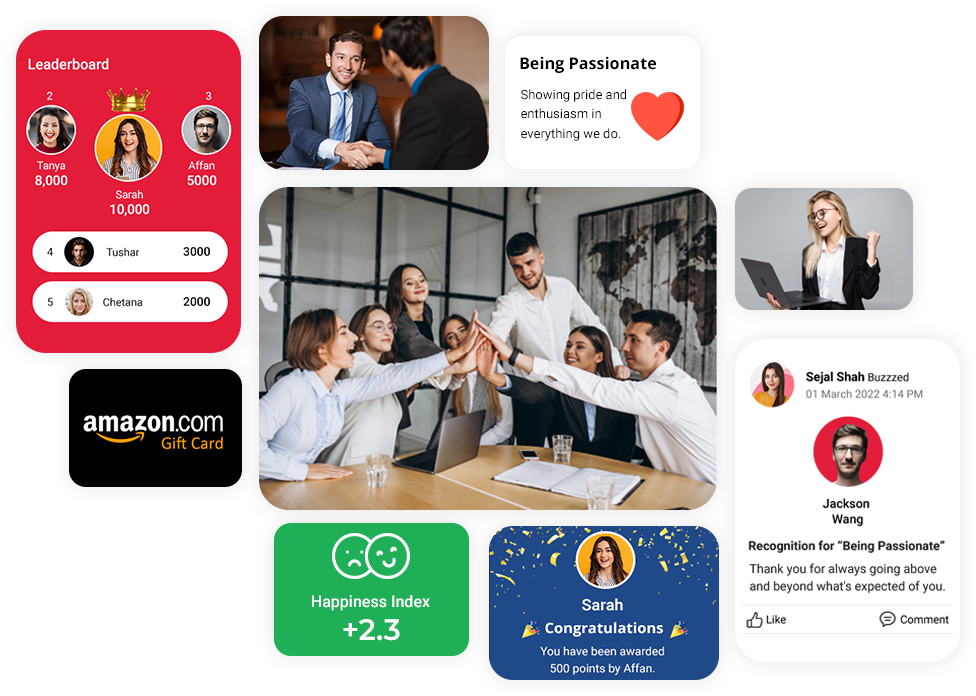 Buzzz rewards and recognition platform